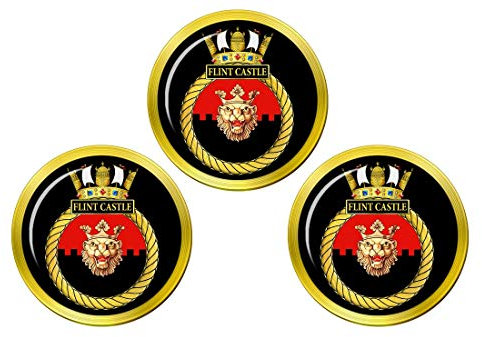 Giftshop UK Hms Feuerstein Schloss, Royal Marineblau Golfball Markierer