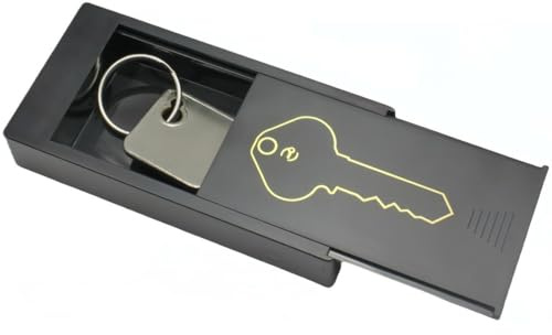 Hide a Magnetic Key Holder Emergency Box Secret Safe Spare Car Home House Key Hide
