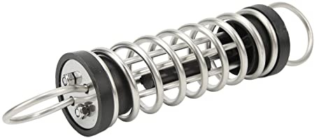 Molla Ammortizzante, 6x300mm Dock Line Molle di Ormeggio Molle di Ormeggio per Barche Ammortizzanti in Acciaio Inossidabile 304