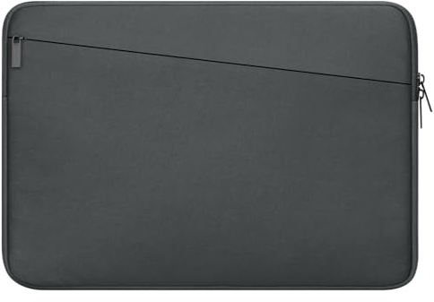 HEDUGO 14 Pulgadas Funda para Portátil Compatible con MacBook Air 15 Pulgadas M4 M3 M2 M1, HP Acer DELL Chromebook de 14 Pulgadas Funda Ordenador Portatil con Bolsillo para Accesorios