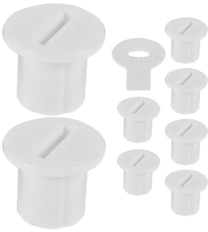 AUTSUPPL Viti per WC resistenti, kit viti di fissaggio, accessori per sedile WC in bagno per