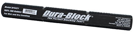 Dura-Block AF4421 Hook and Loop Black Round Sanding Block
