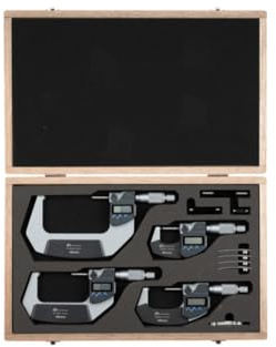 Mitutoyo 293-963-30 ABS Digital-Mikrometer-Satz MDC-100MXST, 0-100 mm