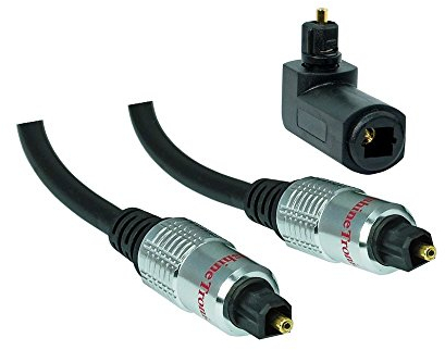 SunshineTronic Cavo ottico digitale Toslink, 2,5 m