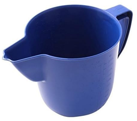 Maya PMJ/1 - Jarra Medidora Detectable por de Metales y Rayos X, 1 Litro, Azul