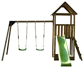MASGAMES Parco Giochi Tibidabo con Altalena Doppia MA700225