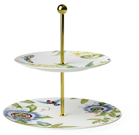 Villeroy & Boch Signature Amazonia Etagere, Weiß/Bunt