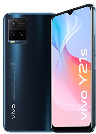 vivo Y21s con 4 GB + 128 GB,Smartphone, Batería de 5000 mAh, Móvil Carga rápida de 18 W, Cámara Principal de 50 MP, Selfies de 8 MP en Modo Supernoche, Doble SIM y Doble Modo de Espera (Midnight Blue)