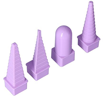Cyrank Quilling Borders, Quilling Shapes Border Buddy Tool 4 Shape Towers Quilling Tools Kit Quilling Border Buddy Paper Craft Tool DIY Quilling Creation