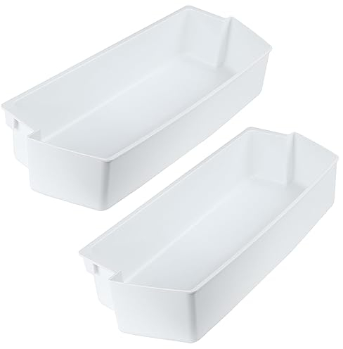 2 PACK 2187172 Refrigerator Door Shelf Bin for Frigidaire Door Bin Parts