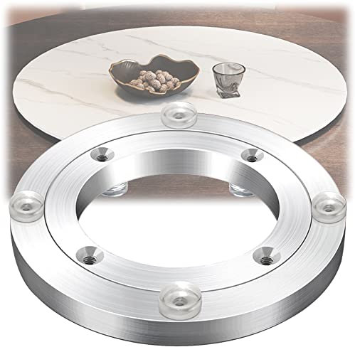ESOYAWE Hochleistungs Aluminiumlegierung Lazy Susan Drehlager, Stumm 12~100 cm Rundes Drehteller Kugellager, Tisch Drehplatte Für Esstisch TV Monitor Küchengeräte Kuchendekoration