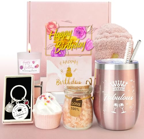 Epessa Geschenke für Frauen, Geschenk Freundin Geburtstag | Geburtstagsgeschenk für Schwester, Ehefrau, Mama, Oma – Geschenkset für 18–70 Jahre