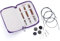 KnitPro Symfonie Starter Interchangeable Circular Needle Set 5 (13cm) | 3 Sizes (4mm to 6mm)