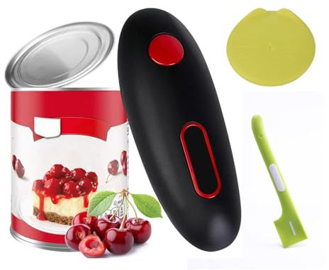 Abrelatas Electrónico, Botón Eléctrico De Un Toque Wine Opener, Adecuado Para Abrir Latas De Diferentes Tamaños Electric Jar Opener Adecuado Para Abrir Tarros Para Mascotas