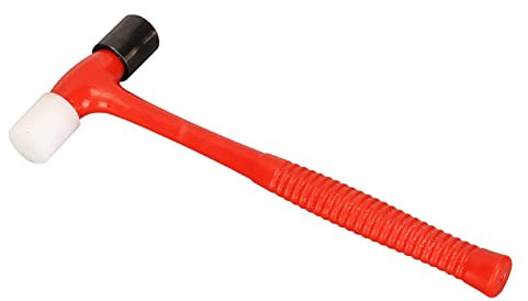 Mini Rubber Mallet, Hammer Mallet Round Head Mini Double Faced Mallet with Rubber Handle Installation Tool for Woodworking Assembling Furniture