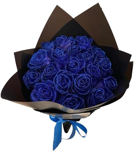 Romantischer Schaum Ewige Blumen | DIY Künstlicher Rosenstrauß für Jubiläen, Verlobungen, Heimpartys | Hochzeitsstrauß