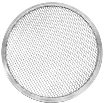 WANGBINGXING Assiette à Pizza Plat à Pizza en Aluminium Plat à Pizza en Filet Plat à Pizza en Maille Plat à Pizza en Maille Cuisine à Domicile Planche Pizza(40CM)