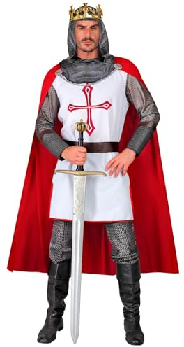 W WIDMANN MILANO Party Fashion - Kostüm Tempelritter, Ritterrüstung, Mittelalter, Märchen Kostüm, Prinz