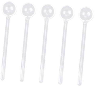 PAMINGONO 5pcs Long Handle Coffee Spoon Stirring Spoon for Latte Honey and Dessert Use