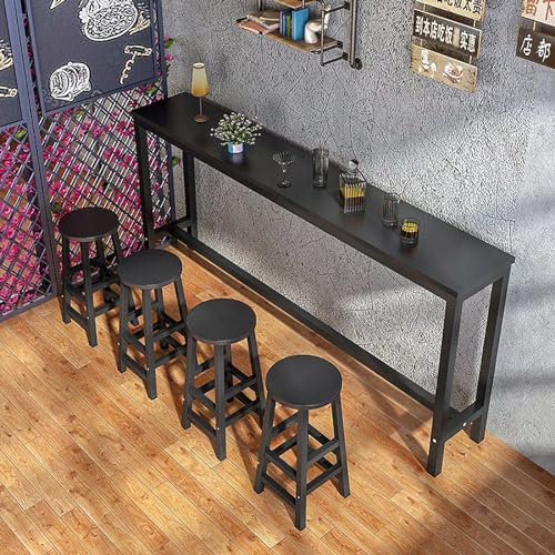CHYDDU Stilvoller, moderner Frühstücksbartisch für Küche oder Restaurant. Stehtisch für Heizkörper. Verwendung im Außenbereich. Wohndeko. Bartische für kleine Räume (Stühle Nicht im Lieferumfang en
