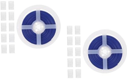Cabilock 20pezzi Connettorper Striscia Led Rgb Pin Saldabile Cavo Da Metri Per Progetti Illuminazione Decorativa