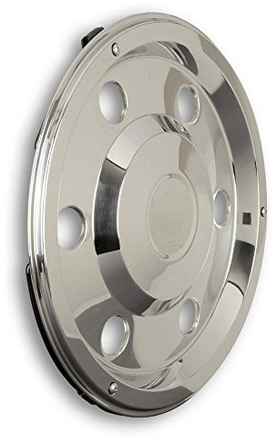 Enjoliveur 17,5 en acier inoxydable – Compatibilité universelle pour jantes en acier