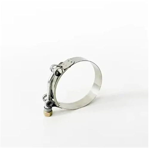 Conduits de pression et durites Colliers de serrage en acier inoxydable pour tuyau d'échappement turbo, boulon en T, adapté aux tuyaux d'échappement métalliques réglables automobiles durite essence(1P