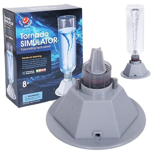 Tornado Maker Educational Tornado in A Bottle Scientific Simulator Battery A proposito di giocattoli per bambini per laboratori scientifici, classe scientifica e altro, nessun produttore di bottiglie