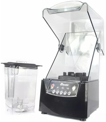 Frullatore Di Livello Professionale: Frullatore Commerciale Con Di Lame 4d, Programmi Preimpostati E Tritaghiaccio Autopulente Per Frullati/Shake In Negozio E A Casa