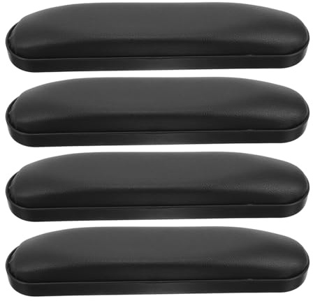 IWOWHERO 4pcs Wear-Resistant Wheelchair Armrest Pads Transport Chair Accessories Comfortable Support for Seniors and Daily Use
