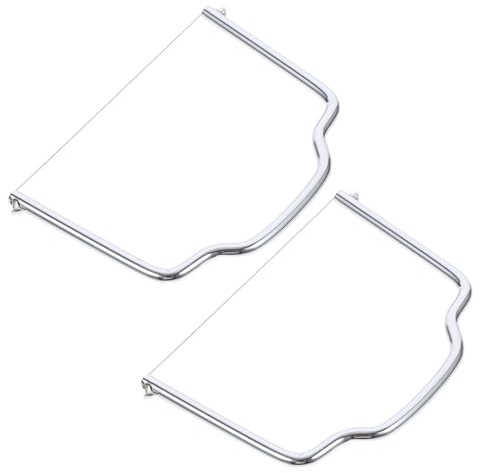 FONDOTIN Affettatrice Per Formaggio Multifunzionale Filo 2 Pezzi, Tagliaburro Portatile in Acciaio Resistente, Utensile Da Cucina Compatto Per Dolci Torte e Paste, Per Uso Domestico e Regalo