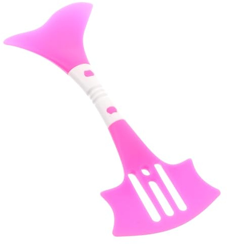 NOLITOY Pochoirs Contour du Nez et Eyeliner en Silicone Multifonction pour Débutantes, Outil Maquillage Quotidien, Taille Unique, Rose Fuchsia, Application Mascara et Eye-Liner
