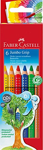 Faber-Castell Jumbo-Grip - Lápices de colores
