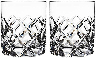 Orrefors Sofiero Altmodisches Glas, 325 ml, 2 Stück