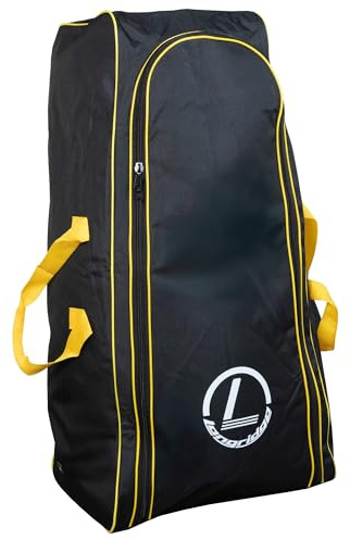 Longridge Deluxe Sac de Rangement pour Chariot de Golf - Noir/Jaune