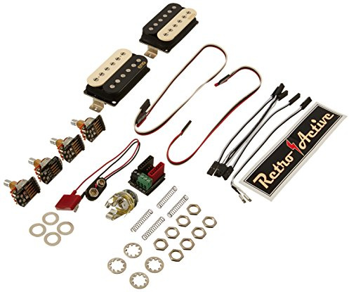EMG Fat 55 - Set di pickup Humbucker per chitarra elettrica, stile retrò, con zebra