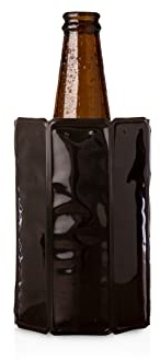 Vacu Vin Flexibler Kühler Mini Schwarz, 11 x 2,5 x 13 cm