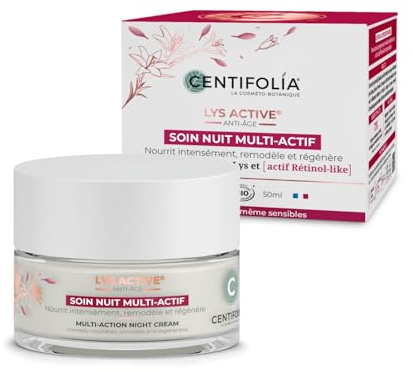 Centifolia Lys Active Soin Nuit Multi-Actif Bio 50 ml