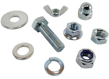 20 dischi a molla M6 zincati