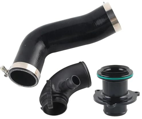 Tomas De Aire Manguera De Entrada De Silicona Silenciador De Codo De Entrada Turbo Eliminar Para Asiento Para Leon MK3 Motor Cupra 3gen Tubo Admisión(Negro)