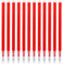 Packung mit 12 radierbaren Ersatzminen, 0,7 mm, für Pilot Fixion-Stifte, wärmeempfindliche Tinte, glattes Schreiben von 400 m,für tägliches und professionelles Schreiben (rot, 0.7mm)