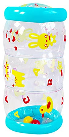 TOYANDONA Aufblasbares Spielzeug Für Junge Mädchen Ball-Spielzeug Zum Krabbeln Und Lernspielzeug Mit Buntem Design Für Junge Mädchen Leicht Und Kompakt Für Unterwegs