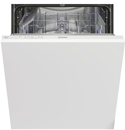 Indesit IN2IE14CNP80 Lavastoviglie A Scomparsa Totale, 60 Cm, 49 dBA, 14 Coperti, 5 Programmi, Lavaggio Fast&Clean 28 Minuti, Funzione Push&Go, Vasca In Acciaio Inox, Classe Energetica E