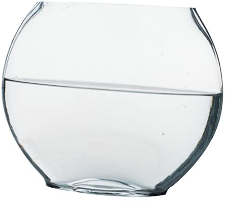 BESTonZON Aquarium Transparent pour Poissons Mini Bassin de Bureau Élégant et Durable Décoration Maison Polyvalente et Compacte