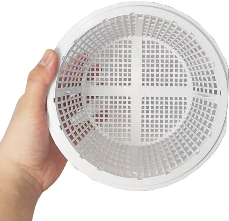 Chaies Cesta de Filtro para Skimmer de Piscina,Filtro de Piscina colador Skimmer Cesta - Cesta Reutilizable para desnatador de Hojas de, cestas de Repuesto para Piscinas para Hojas