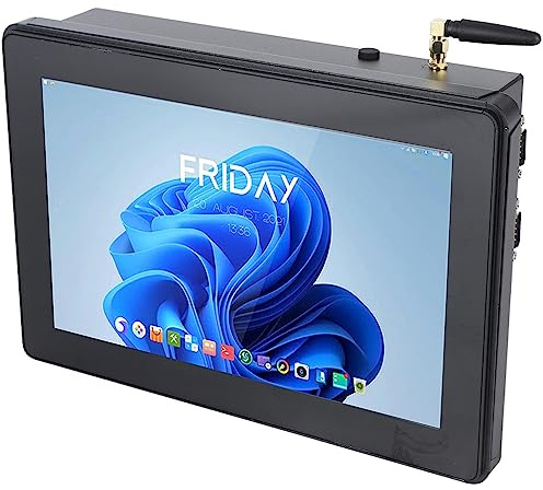 Gearwell PC de Panel Industrial, computadora Todo en uno de 10,1 Pulgadas, computadora de Panel Impermeable IP65, Entrada de alimentación AC100-240 V, para Equipos de