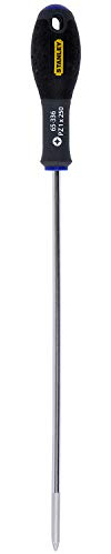 STANLEY 1-65-336 Tournevis Pz1 250 V - Gamme FATMAX - Fabriqués En France - Lame En Acier - Sablage De L'Empreinte - Poignée Soft Grip - Liaison Quasi Incassable - Anticorrosion