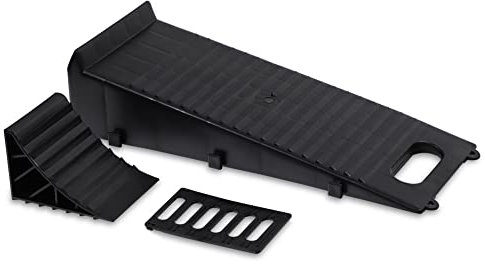 Leisurewize – Chock Master Set, Caravan Wheel Clamp, Vehicle Chock Levelling Accessories – Sink Protection Secure Locking Mechanism Parking Assist (LWACC33)