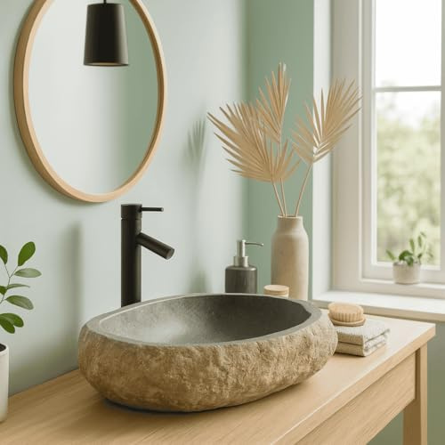 Océan Line Encimera Lavabo 60 cm Piedra Río, galéo