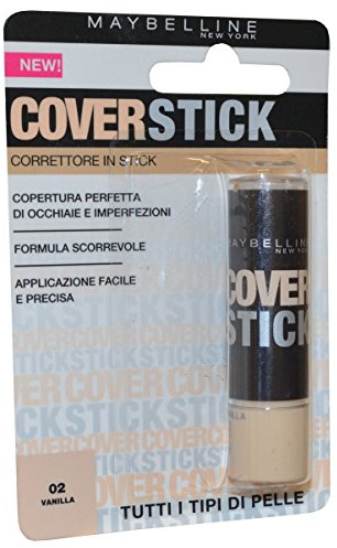 GEMEY MAYBELINE - Cover Stick - Correcteur de teint - 02 vanilla